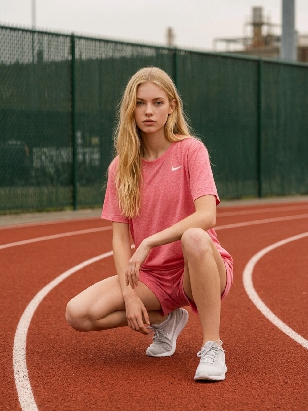 The Nike Tee Dri-fit Pink Short Sleeve Tee XS
